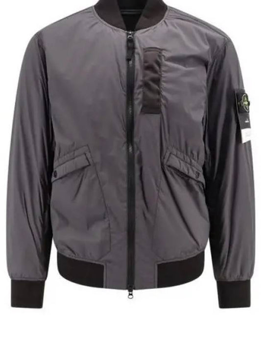 Skin Touch Nylon TC Primaloft Bomber Jacket Charcoal - STONE ISLAND - BALAAN 2