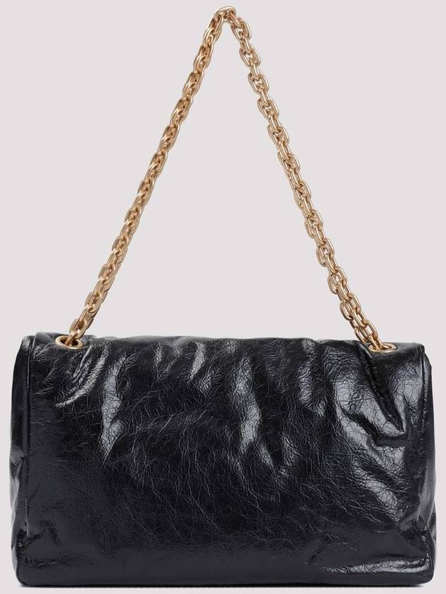 Monaco Chain Strap Shoulder Bag Black - BALENCIAGA - BALAAN 3