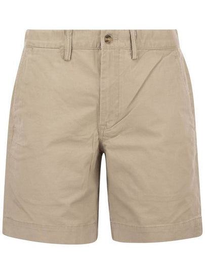 Stretch Classic Chino Shorts Beige - POLO RALPH LAUREN - BALAAN 2