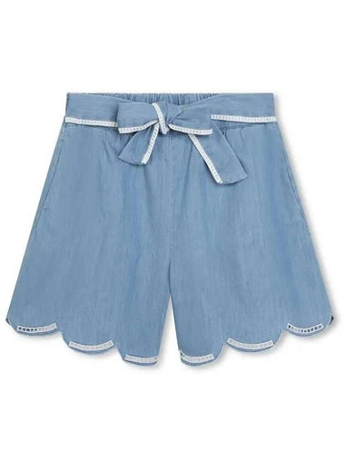 Kids Denim Shorts - CHLOE - BALAAN 1