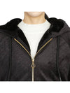 Monogram Parsons Bunny Hooded Zip-Up Black - MOOSE KNUCKLES - BALAAN 11