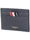 Men's Pebble Diagonal Stripe Card Wallet Navy - THOM BROWNE - BALAAN 3