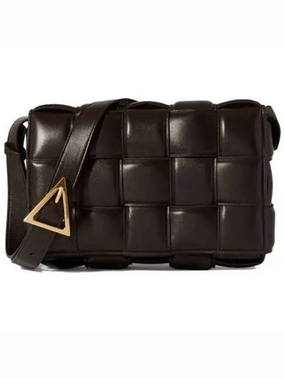 Gold Padded Cassette Cross Bag Fondente - BOTTEGA VENETA - BALAAN 2