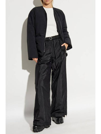 JIL SANDER+ Pants With Belt, Women's, Black - JIL SANDER - BALAAN 2