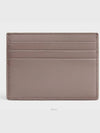 Triomphe Shiny Calfskin Card Wallet Pebble - CELINE - BALAAN 4