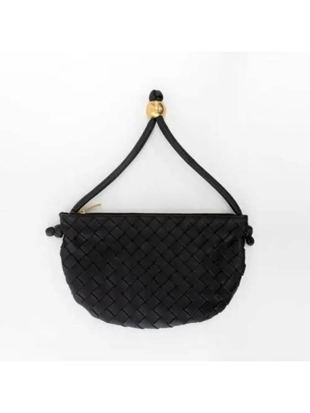 Turn Intrecciato Leather Pouch Tote Bag Potion - BOTTEGA VENETA - BALAAN 6