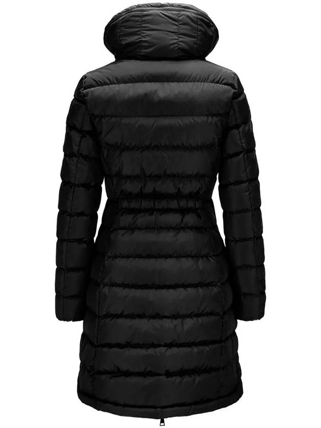 Women's Flammette Long Down Padding Black - MONCLER - BALAAN 4