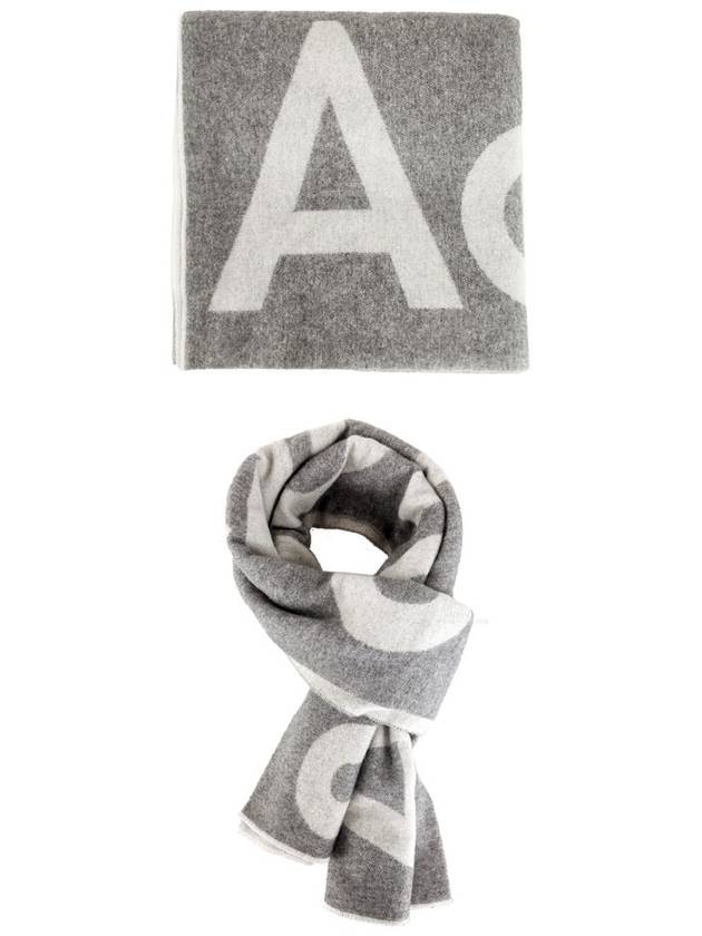 Over Two Tone Wool Muffler - ACNE STUDIOS - BALAAN.