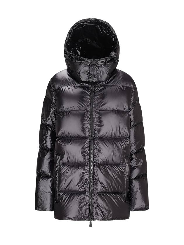 DOWN JACKET WITH DETACHABLE HOOD - ADD - BALAAN 1