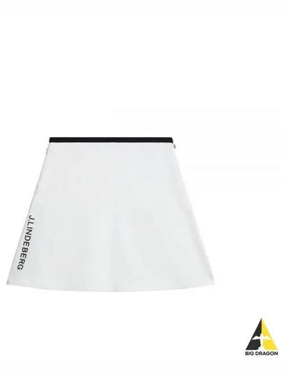 Themba A-Line Skirt White - J.LINDEBERG - BALAAN 2