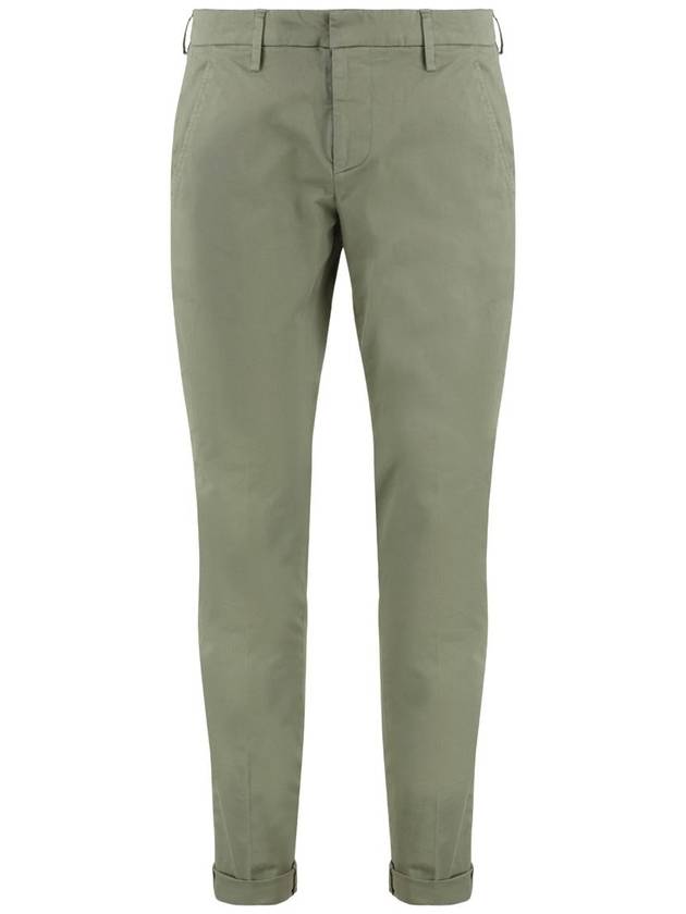 Dondup Gaubert Cotton Trousers - DONDUP - BALAAN 1