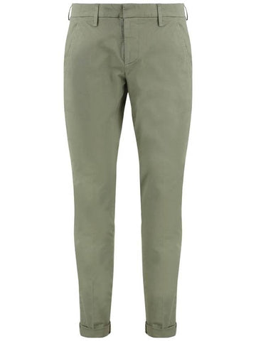 Dondup Gaubert Cotton Trousers - DONDUP - BALAAN 1