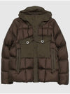 Tanker Combo Down Jacket Green - TEN C - BALAAN 2