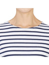 Minquiers Striped Long Sleeve T-Shirt Navy - SAINT JAMES - BALAAN 7