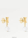 LV Iconic Louisa Earrings Gold - LOUIS VUITTON - BALAAN 5