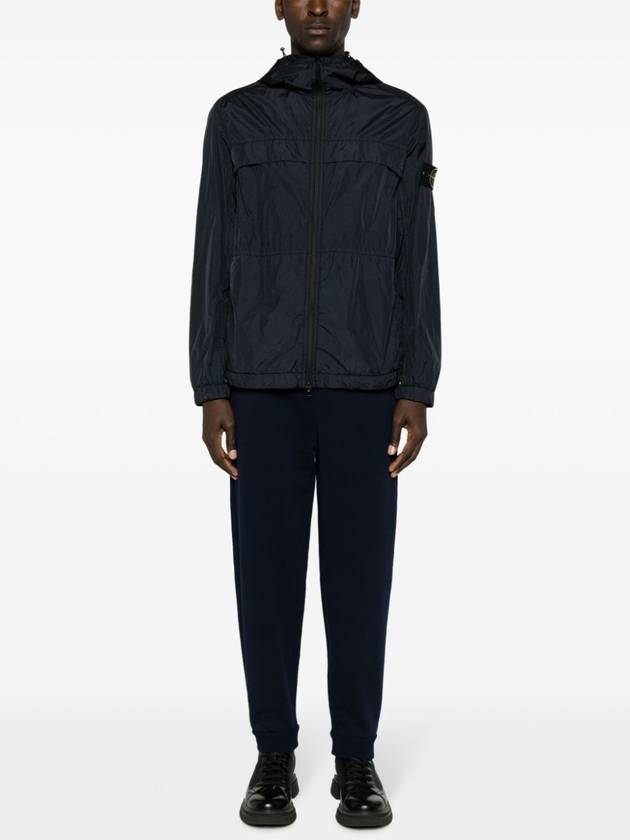 Garment Dyed Crinkle Reps R-Nylon Jacket Navy - STONE ISLAND - BALAAN 4