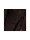 Outerwear A90522Z79 CHARCOAL GRAY - ACNE STUDIOS - BALAAN 5