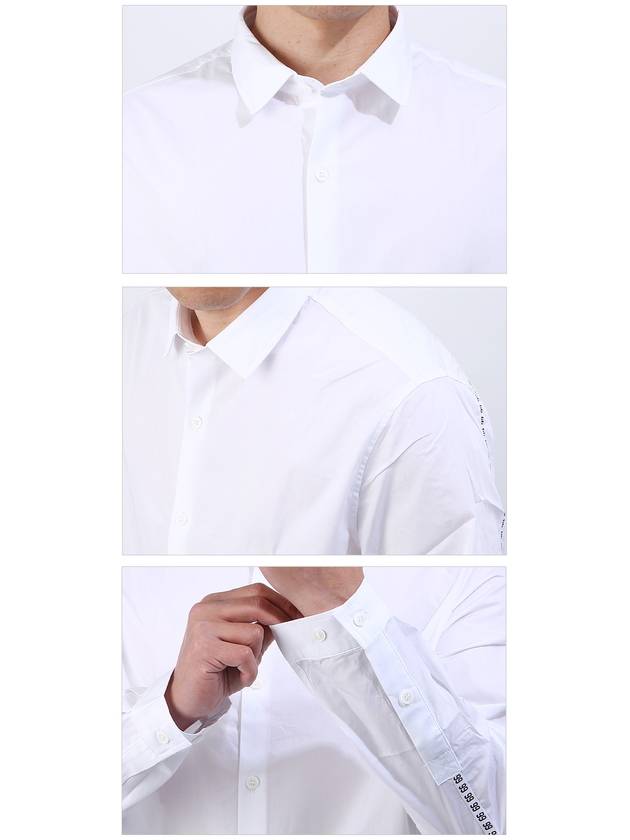 99 Button Down Shirt SLA M1862BD WHT - STAMPD - BALAAN 4