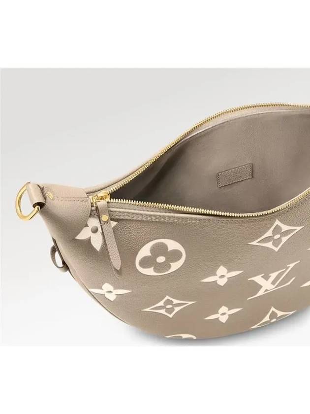 Loop Hobo Monogram Empreinte Leather Shoulder Bag Grey - LOUIS VUITTON - BALAAN 6