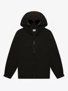 Men's Goggles Over Hooded Jacket Black - CP COMPANY - BALAAN 2