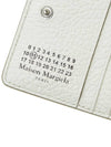 Stitched Logo Halfwallet White - MAISON MARGIELA - BALAAN 9