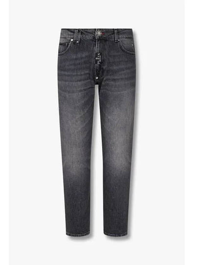 Detroit Fit Mid-Rise Straight Jeans SADCMDT3760PDE004N - PHILIPP PLEIN - BALAAN 2