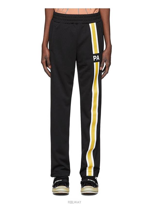 Logo Track Pants Black - PALM ANGELS - BALAAN 3