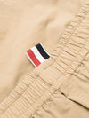 High Density Tech Banding Nylon Track Shorts Beige - THOM BROWNE - BALAAN 7