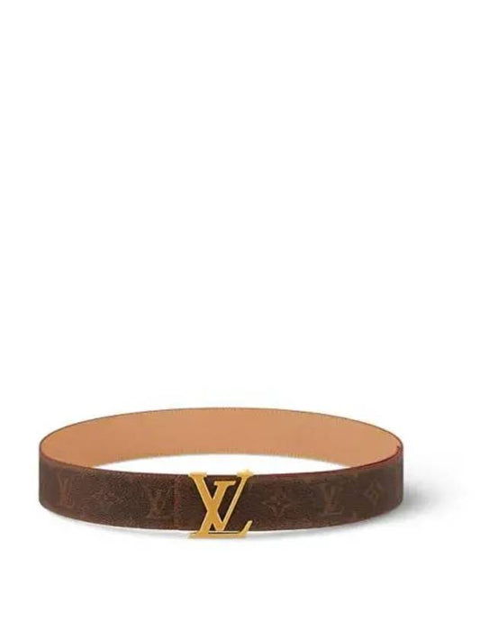 LV Initiales 40MM Reversible Leather Belt Brown - LOUIS VUITTON - BALAAN 2