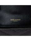 Monogram Envelope Small Half Wallet Black Gold - SAINT LAURENT - BALAAN 7