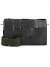 Cassette Versatile Strap Cross Bag Dark Green - BOTTEGA VENETA - BALAAN 2