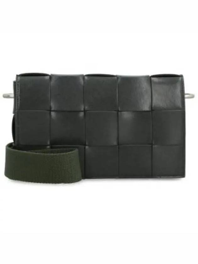 Cassette Versatile Strap Cross Bag Dark Green - BOTTEGA VENETA - BALAAN 2