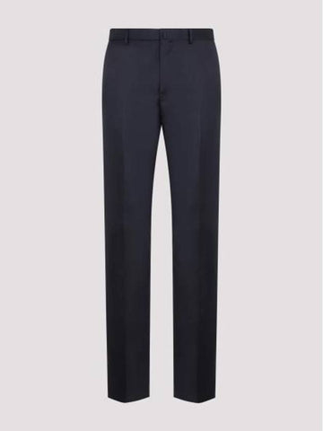 Straight Pants RMTR00024916A23 29 NAVY BLUE - LANVIN - BALAAN 1