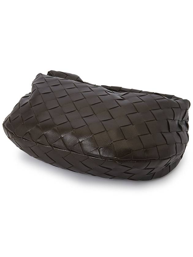 Jodie Intrecciato Small Tote Bag Brown - BOTTEGA VENETA - BALAAN 6