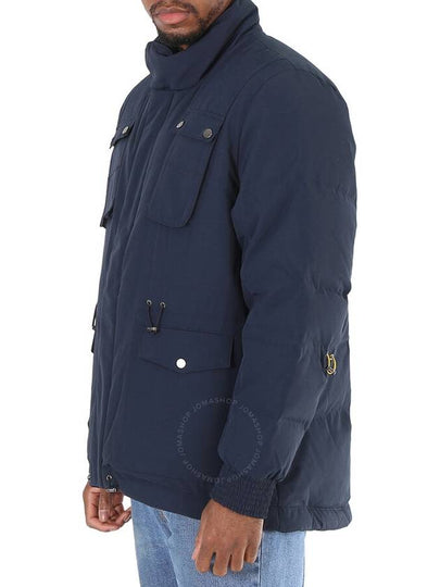 GEYM Men's Blue Down Pockets Jacket, Size Large - GEYM - BALAAN 2