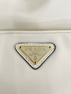 Women s Duet Bucket Bag White Leather 1BH038 Condition A - PRADA - BALAAN 9