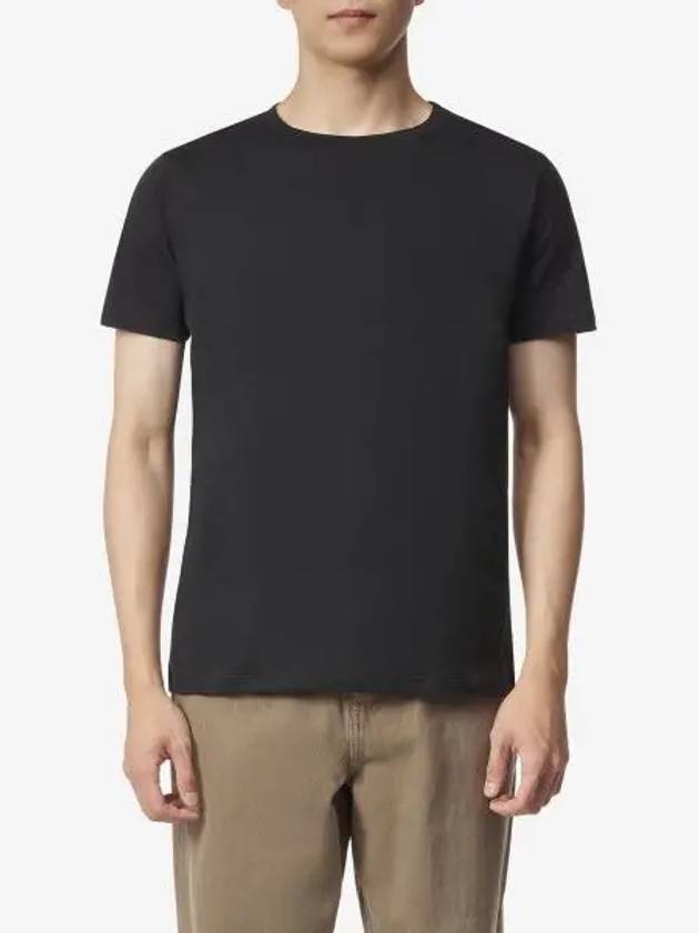 Monogram Logo Short Sleeve T-Shirt Black - GUCCI - BALAAN 2