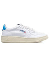 Medalist Blue Tab Low Top Sneakers White - AUTRY - BALAAN 1