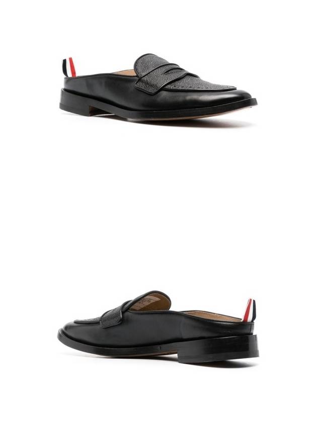 Varsity Grain Leather Penny Loafer MFL103A 06257 001 - THOM BROWNE - BALAAN 6
