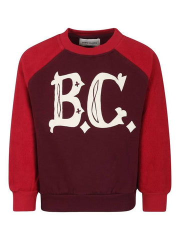 BC Logo Vintage Sweatshirt Red - BOBO CHOSES - BALAAN 1