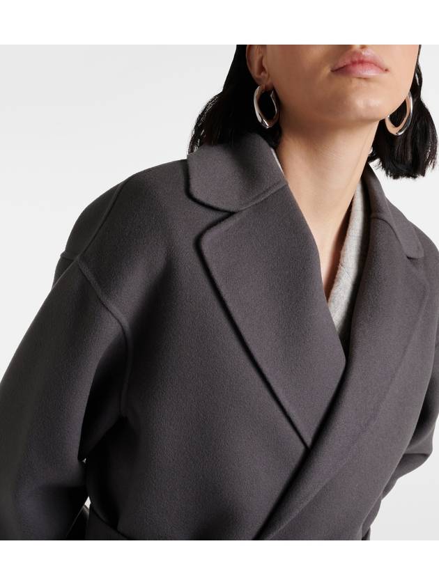 IT36 55 Recommended Max Mara NINA Virgin Wool Coat 002 Gray - S MAX MARA - BALAAN 6