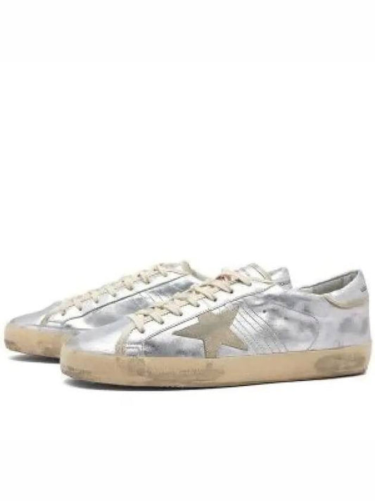 Superstar Classic Low Top Sneakers Silver - GOLDEN GOOSE - BALAAN 2