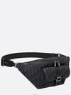 Dior 8 Belt Bag Black Oblique Jacquard - THE ORGANIC COMPANY - BALAAN 2