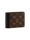 Multiple Half Wallet Brown Black - LOUIS VUITTON - BALAAN 2