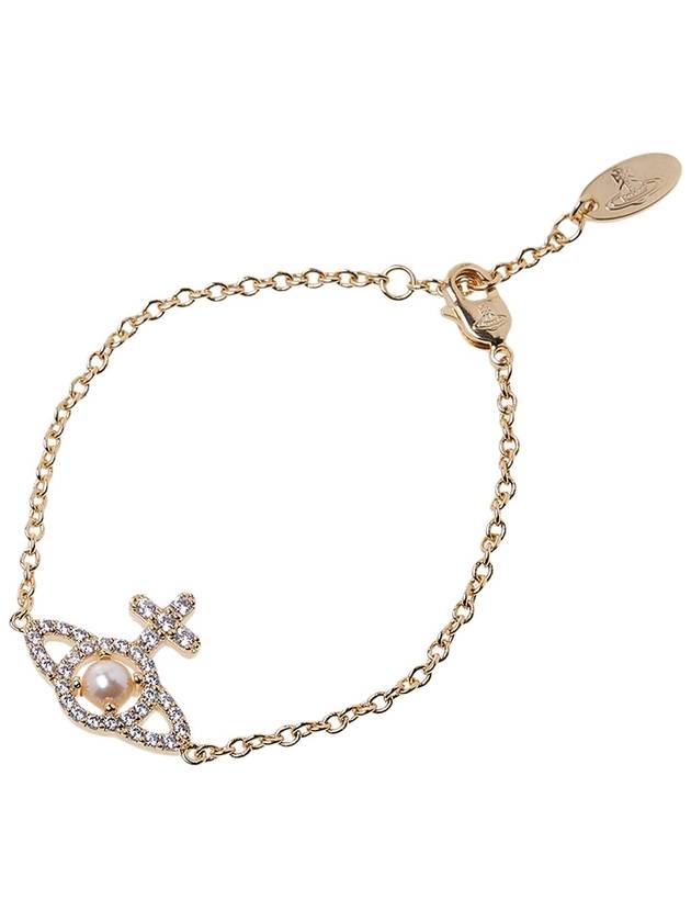 Olympia Pearl Chain Bracelet Gold - VIVIENNE WESTWOOD - BALAAN 9