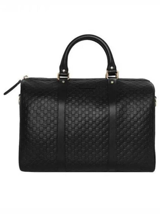 Micro GG Cima Boston Bag Black 44 39427294 1038477 - GUCCI - BALAAN 1