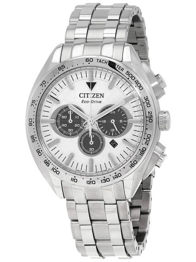 Citizen Carson Chronograph Silver Dial Men's Watch CA4540-54A - CITIZEN - BALAAN 1