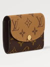 Rosalie Monogram Reverse Coin Wallet Brown - LOUIS VUITTON - BALAAN 4