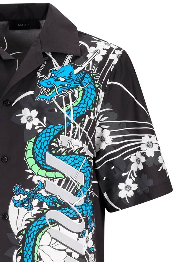 Dragon Print Bowling Shirt PS24MSS022 - AMIRI - BALAAN 4