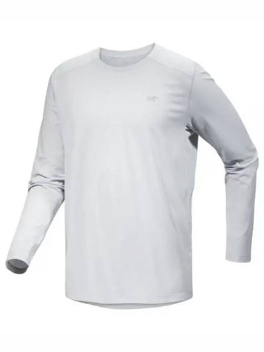 Cormac Crew Neck Long Sleeve T-Shirt Solitude Heather - ARC'TERYX - BALAAN 1